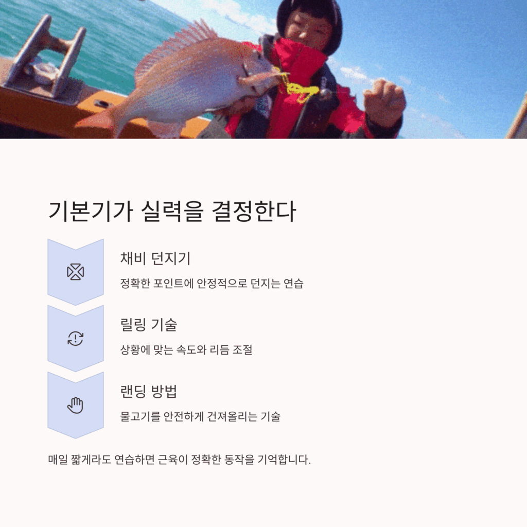 낚시 실력