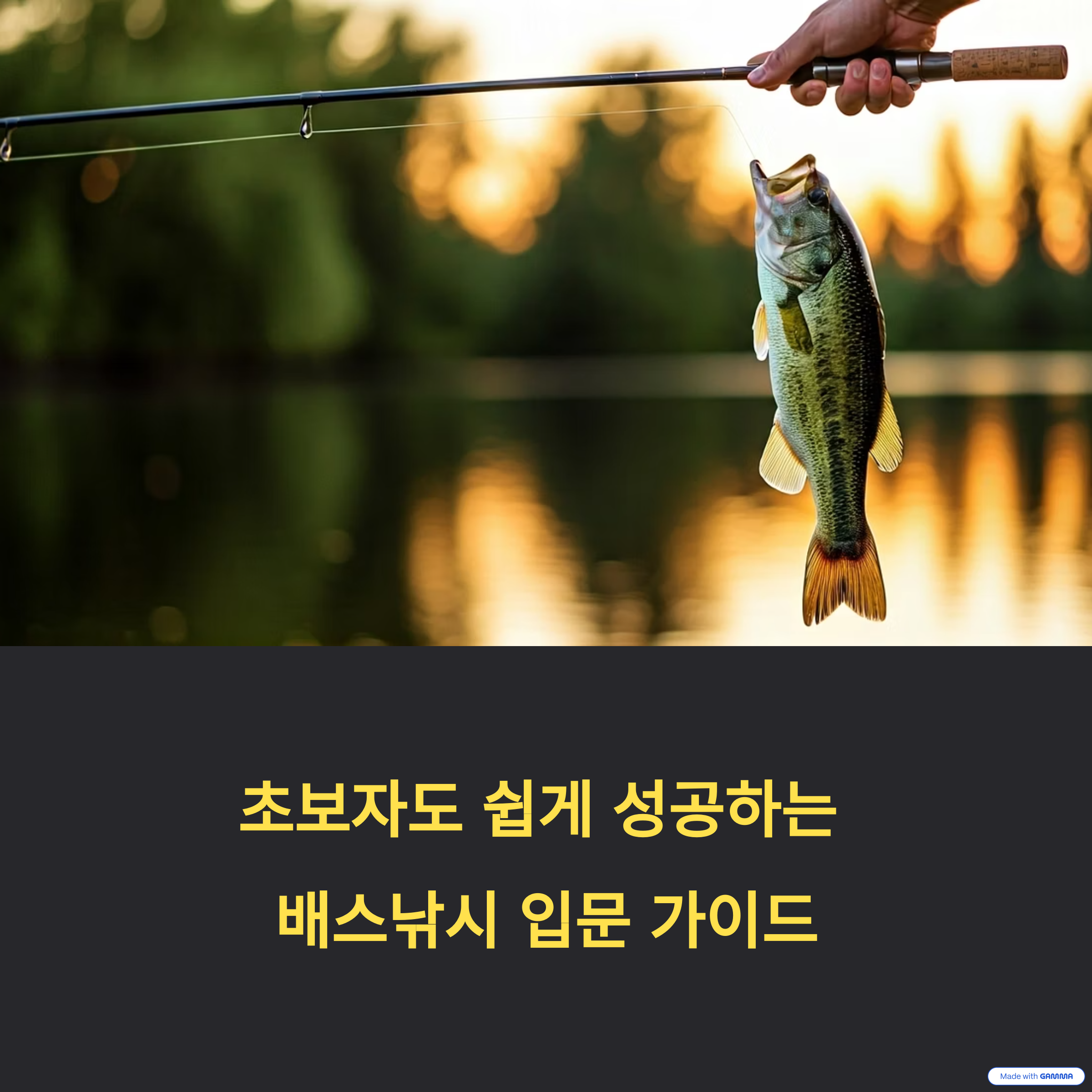 배스낚시
