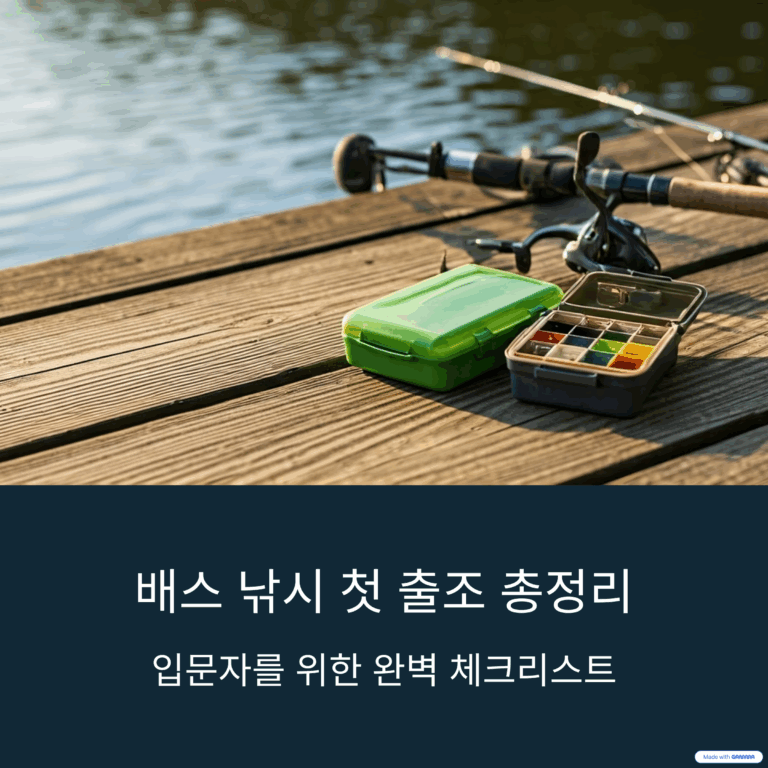 배스 낚시