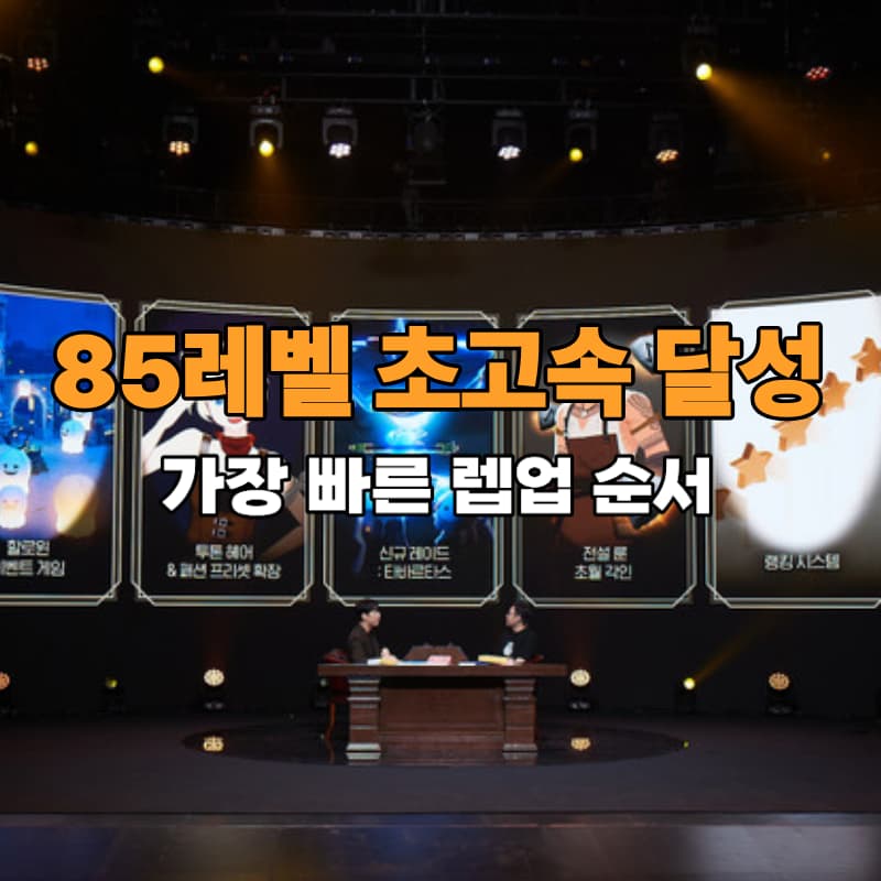 85레벨